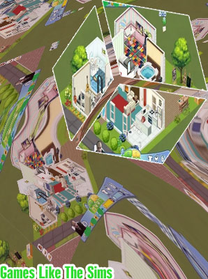 Online game like the sims